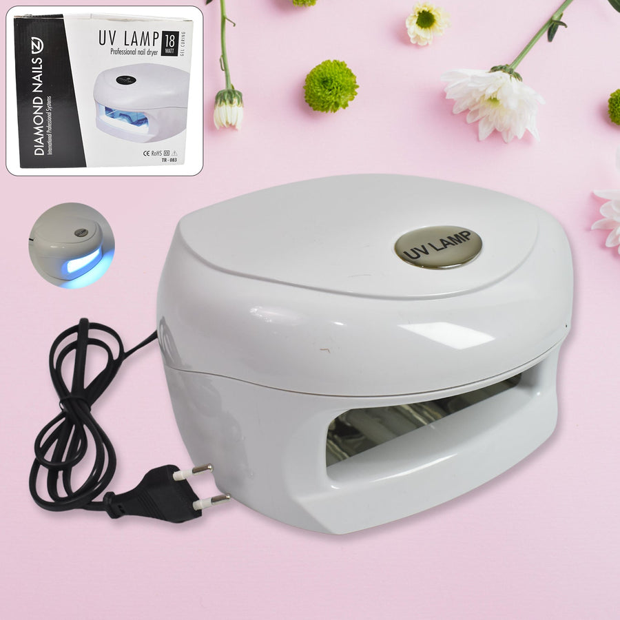 LED UV Nail Lamp 18W – Quick Gel Polish Curing & Nail Dryer | AuriGlam