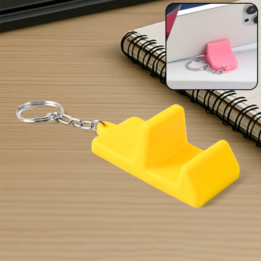 Mobile Stand Keychain – Compact 2-in-1 Phone Holder & Keyring