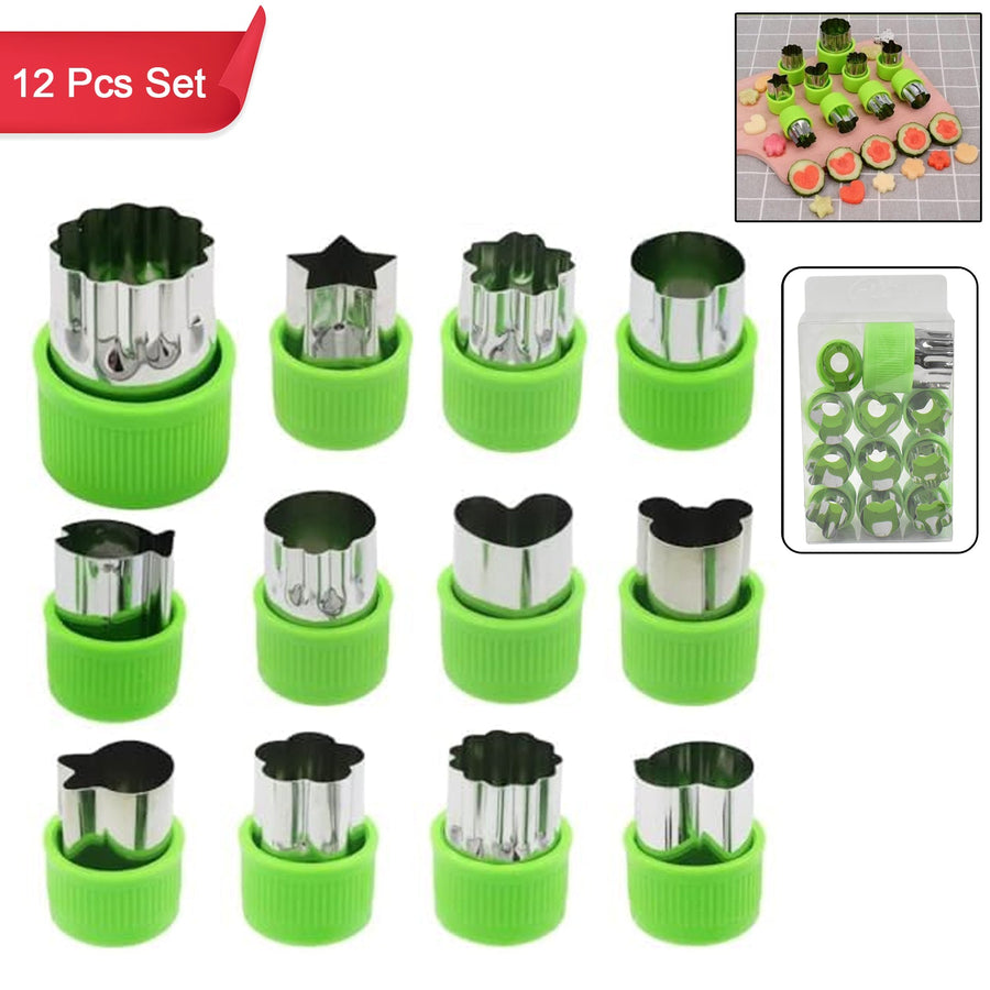 Stainless Steel Cookie Cutter Set – 12 Pc Baking Molds | Bake & Dwell