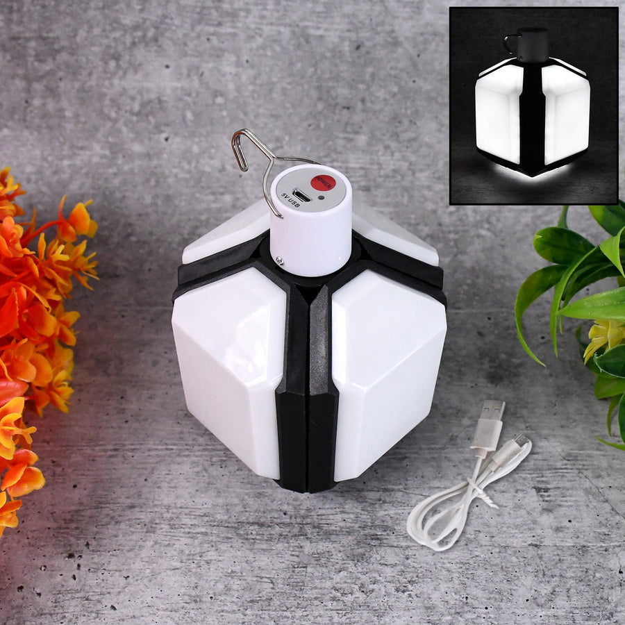 USB Rechargeable LED Camping Lantern – Foldable & Portable | Garden Vera