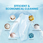 Eco-Friendly Laundry Detergent Sheets - Fragrance Free (60 sheets)