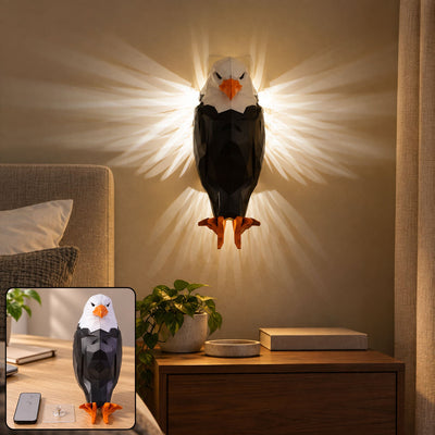 Eagle LED Wall Light - Remote Ambient Lamp with Magnetic Mount