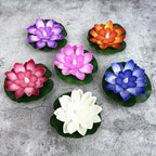 LED Floating Lotus Flower (Pack Of 6)