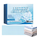 Eco-Friendly Laundry Detergent Sheets - Fragrance Free (60 sheets)