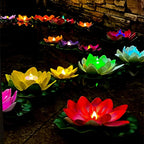 LED Floating Lotus Flower (Pack Of 6)