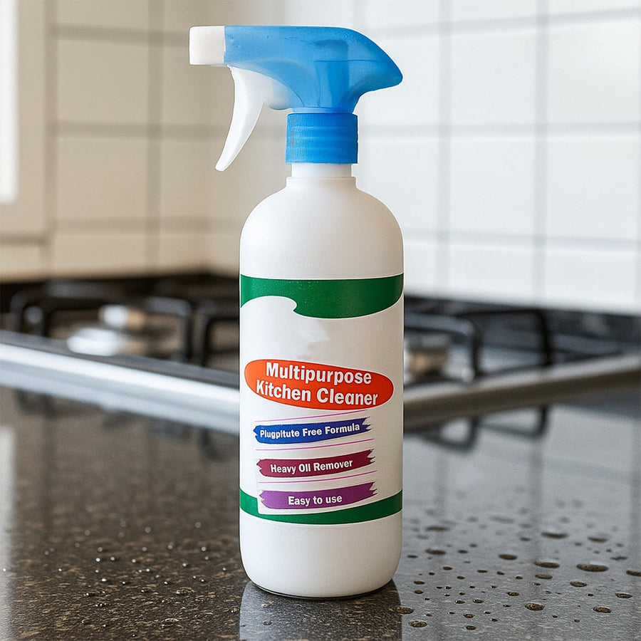 Kitchen Cleaner Spray – Oil & Grease Remover 500ml | CookAura
