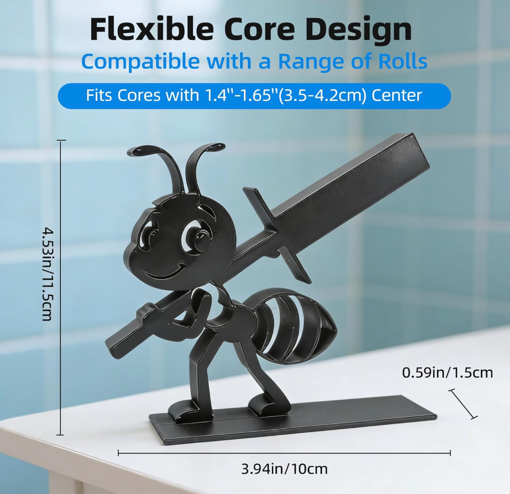 Plastic Ant Paper Roll Holder