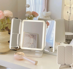 Multifold LED Makeup Mirror