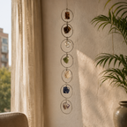 7-Chakra Crystal Hanging Wall Decor