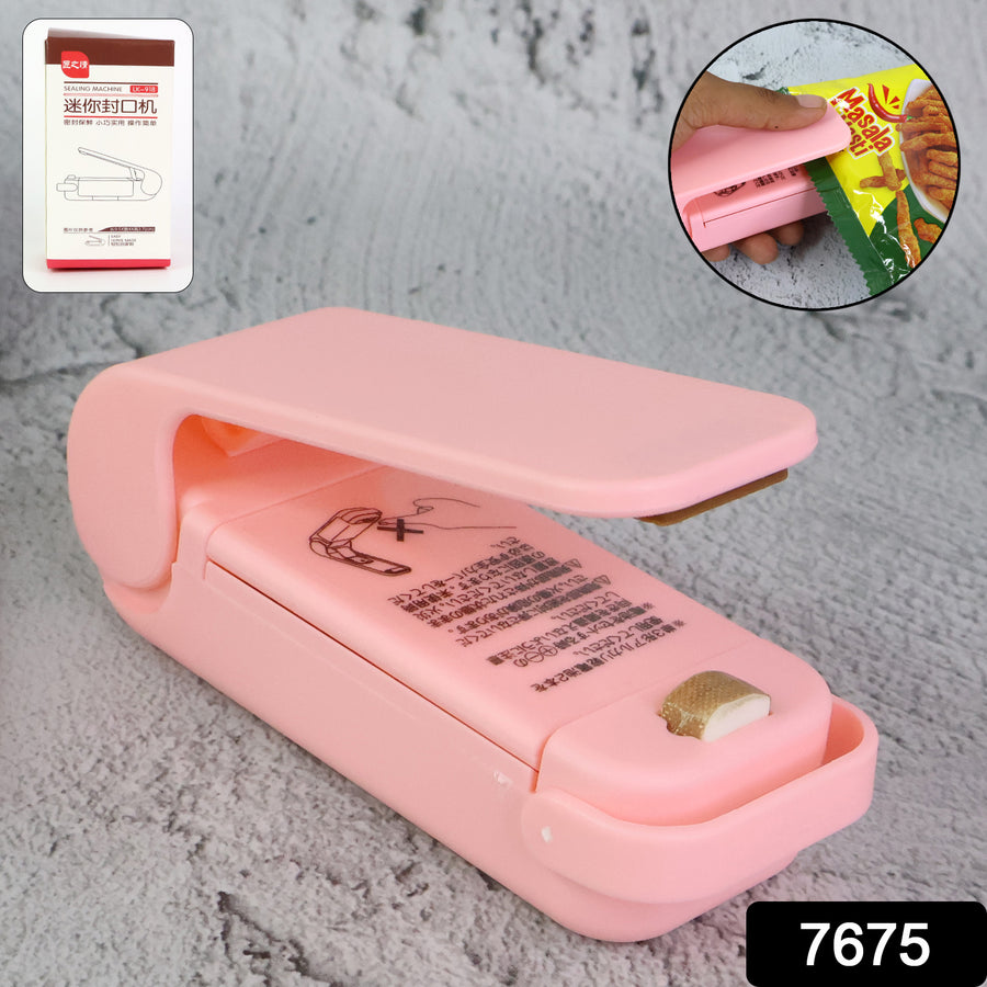 Mini Bag Sealing Machine - Handheld Heat Sealer for Snacks & Food