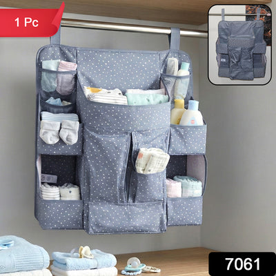 Hanging Wardrobe Organizer - Multi-Pocket Storage for Nursery