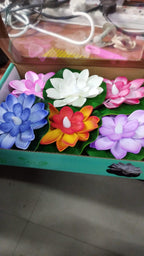 LED Floating Lotus Flower (Pack Of 6)