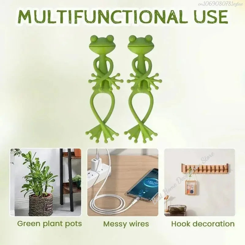 Reusable Frog Plant Support