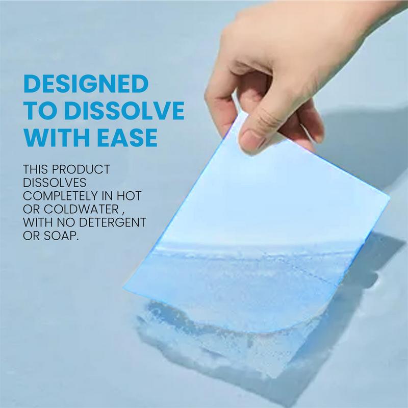 Eco-Friendly Laundry Detergent Sheets - Fragrance Free (60 sheets)