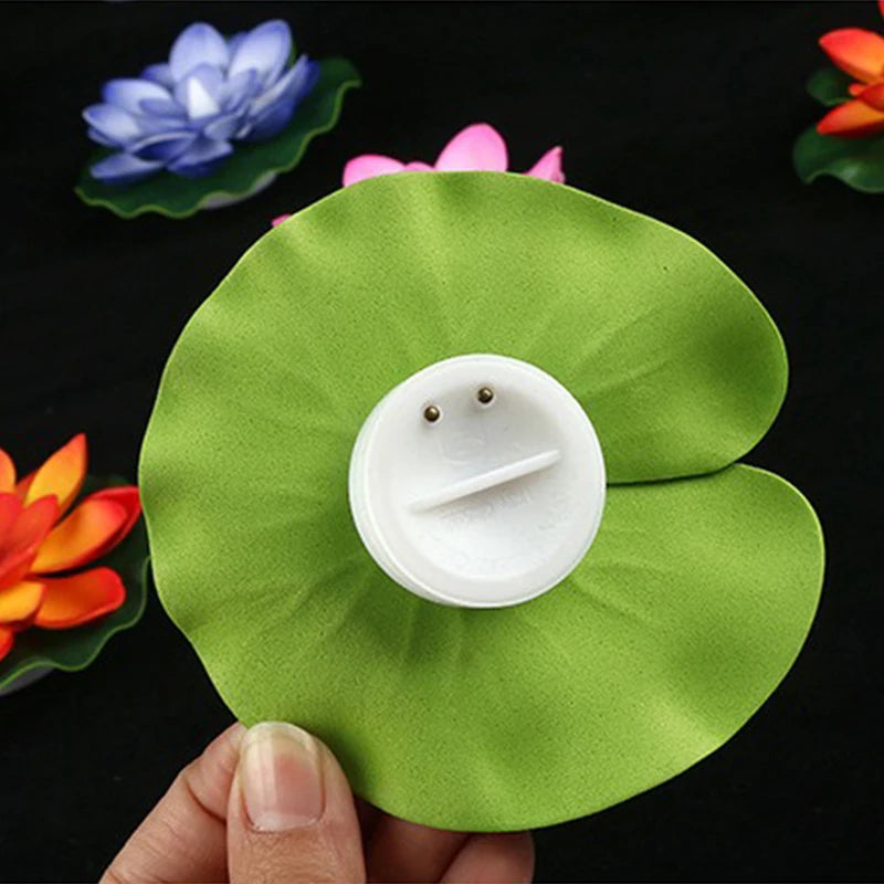 LED Floating Lotus Flower (Pack Of 6)