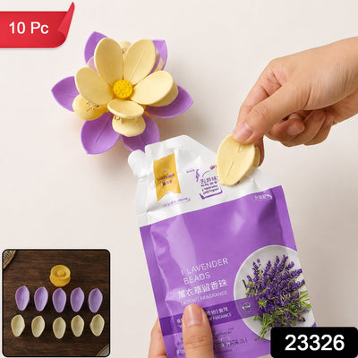 Flower Food Bag Sealing Clips - Set of 10 with Holder